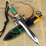 海贼王兵器模型 索隆骷髅头刀 未开刃玩具仿真刀具金属17cm