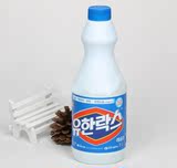 韩国原装进口 友汉高级漂白水 漂白剂 消毒液 500ML