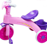 z多省儿童三轮车脚踏车宝宝自行车幼儿童音乐玩具发泡轮