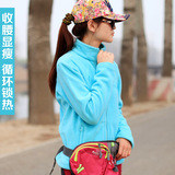 2015春季新款韩版女装抓绒保暖长袖修身外套上衣开衫大码卫衣女款
