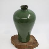 宋官窑 绿釉 梅瓶 全手工  真品 真品瓷器 古董古玩 旧货收藏