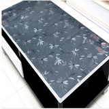 水晶板 PVC防水透明磨砂桌布，软质玻璃塑料胶垫  花纹图案桌垫