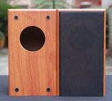 新款木质4寸 4.5寸 全频音箱空箱体 无源音箱外壳 书架箱HIFI配件