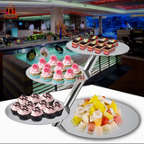 新品不锈钢自助餐酒店冷餐食物展示架蛋糕点心架创意水果盘寿司架