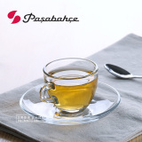 进口帕莎PASABAHCE 无铅玻璃咖啡杯卡布奇诺 大小号耐热饮茶杯