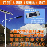 led太阳能路灯锂电池新农村乡镇道路灯6米室外户外超亮防水灯