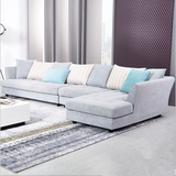 ARIS爱依瑞斯现代简约中小户型布艺沙发可拆洗客厅沙发组合WFS-08