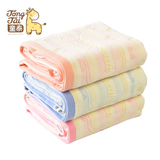 童泰婴儿浴巾新生儿纯棉毛巾被空调被春夏季加大全棉宝宝浴巾