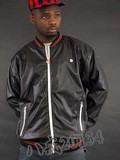 美国代购 嘻哈外套夹克 ROCAWEAR亮灰黑色时尚个性潮流棒球服