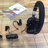 原装铁三角耳机架 透明亚克力塑料展示架 头戴式耳机入耳式耳塞架