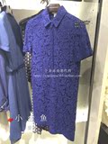 BURBERRY/博柏利 女款 花卉蕾丝衬衫式连衣裙39811021香港代购