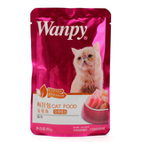 【天猫超市】wanpy顽皮 猫鲜封包 猫小食 湿粮零食 金枪鱼80g