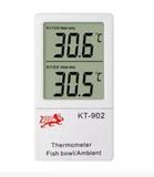 高精度鱼缸感应式电子温度计KT902水族箱数字水温计 室温水温双显