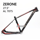 2015新款台湾ZERONE 650山地自行车架27.5寸7075铝合金轻量车架