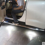 15款丰田汉兰达侧踏板 锐搏LED带灯踏板 原装专用脚踏板 无损安装