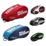 正品 Wilson威尔胜 6支装 9支装网球包双肩网球拍包 9支装网球包