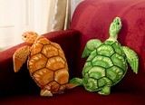 海乐园 仿真海龟毛绒玩具公仔 坐垫汽车沙发垫靠背海洋馆旅游纪念