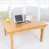楠竹炕桌折叠实木小桌子飘窗桌榻榻米桌茶几折叠床上电脑桌学习桌