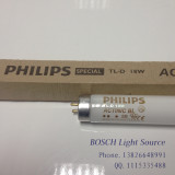 正品philips飞利浦T8紫外线灯管TLD15W18WBLUV/A无影胶固化晒版灯