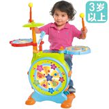架子鼓玩具儿童玩具爵士鼓宝宝3岁仿真正品敲打乐器电子鼓包邮