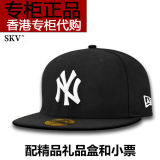 香港代购ny棒球帽 MLB平沿帽子女夏天男士韩版潮鸭舌帽街舞嘻哈帽