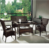 藤椅藤餐桌椅室内时尚家具户外休闲桌椅咖啡厅长方形餐桌组合特价