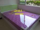 重庆家具现代板式烤漆床高箱储物床气压床简约时尚儿童床1.5米1.8