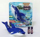 电动游泳鱼 海豚 电子宠物鱼 神奇乐宝鱼机器 会游泳洗澡戏水玩具
