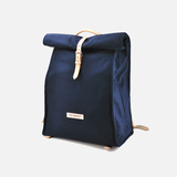 【匠线】LINE ARTISANAL 复古双肩背包 个性原创 蓝色 帆布旅行包