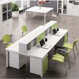 作位员工卡座电脑桌椅职员桌促厂家直销2人4人位组合办公桌屏风工