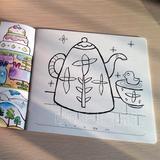 卡乐优儿童画画书涂色本填色书绘画2-3-6岁幼儿童涂鸦画册图画本