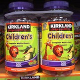 美国原装直邮 kirkland儿童综合多种维生素矿物质咀嚼软糖320粒