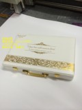 化妆品彩盒定制高档面膜包装手提瓦楞金银卡纸礼品盒定做印刷订做