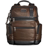 美国直邮Tumi Alpha Bravo Knox Leather Backpack皮双肩包92681