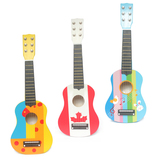 儿童初学吉他木质玩具吉它可弹奏宝宝早教练习音乐器迷你礼物