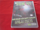 魔术41东京演唱会 Sum 41 Live in Tokyo DV地 欧版开封 s7726