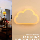 亚克力壁灯创意个性灯卧室床头LED 灯楼梯过道灯儿童房间云朵壁灯