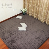 出口日本外贸卧室地毯全棉珊瑚绒毯宝宝爬行垫地垫客厅床垫特价