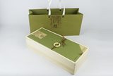 环保松木茶叶盒 高档茶叶包装礼盒 通用绿茶款 半斤装 茶空盒批发