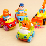 8-9-10个月宝宝学爬惯性玩具车0-1-3岁儿童工程车小孩动物小汽车