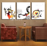 韩国寿司料理店装饰画韩国风格代表性挂画韩式特色民俗壁画无框画