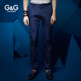 G＆G2016新品商务休闲裤男士韩版小脚裤阿玛尼修身男款长裤男百搭