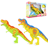 龙套装电动遥控恐龙玩具模型三岁以上男孩儿童玩具仿真侏罗纪霸王