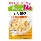 日本明治Meiji宝宝婴儿辅食 7个月起 鸡肉蔬菜粥营养拌饭料