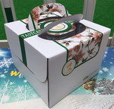 新款中国风 6寸8寸手提蛋糕盒点心盒 纸质西点包装盒礼物盒带托