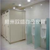 杭州办公家具屏风板式隔墙高隔断磨砂钢化玻璃百叶窗移门潮厕所