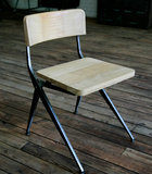 美式乡村做旧复古餐桌椅白色铁艺沙发椅子時尚休闲咖啡店椅电脑椅