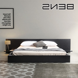 BENS奔斯 日韩式榻榻米板式床简约现代双人床1.8米1.5米婚床类701