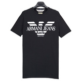正品 ARMANI JEANS AJ阿玛尼 男士LOGO印短袖休闲T恤 A6H06