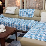 苏格兰格纹沙发垫坐垫布艺 实用沙发巾 三人沙发垫 四人位沙发巾